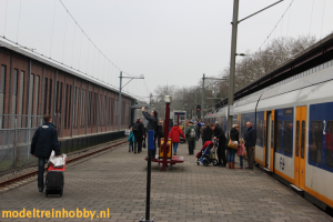 Aankomst sprinter op station Maliebaan